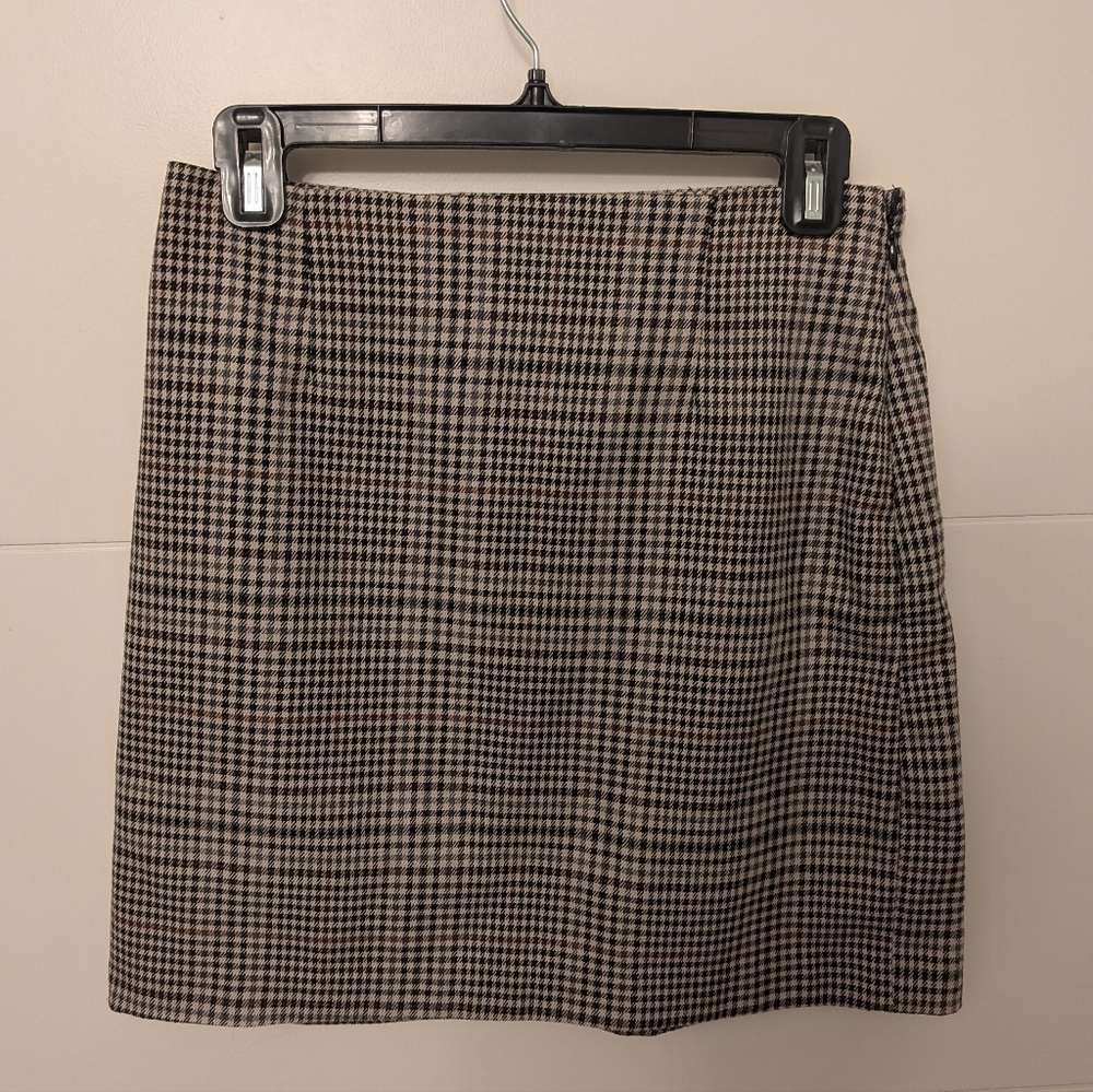 Plaid Mini Skirt
